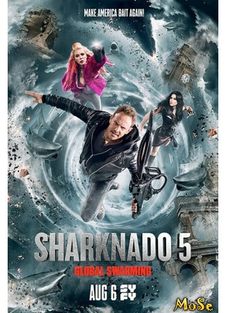 кино Акулий торнадо 5: Глобальное роение (Sharknado 5: Global Swarming) 20.01.21